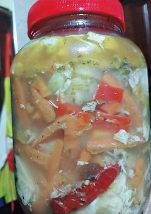 Una foto de Manjar de pollo