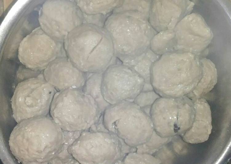 Resep Baso ikan tongkol 🐟🐟 yang Lezat