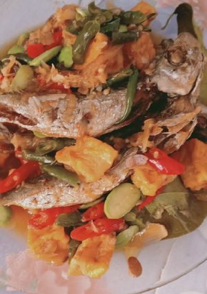 Foto resep Ikan benggol goreng masak tauco