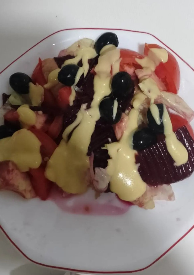 Una foto de Ensalada a la Mostaza