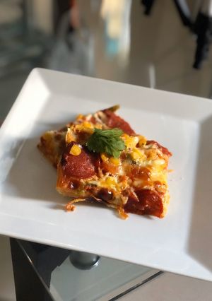 Una foto de Pizza casera 🍕 🤟🏼