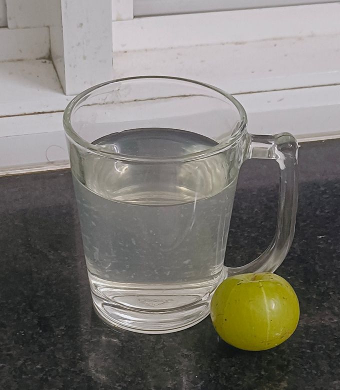 A picture of Amla Detox Water(Simple Morning Cleanse).