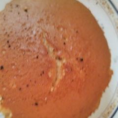 A picture of Vennila sponge cake.