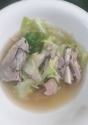 Foto resep Sop ayam kampung sawi putih