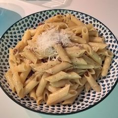 A picture of Pasta alla Gricia.