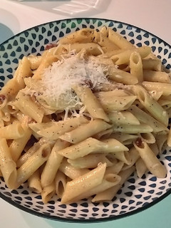 A picture of Pasta alla Gricia.