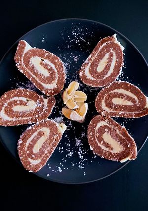 Kókusztekercs recept fotója