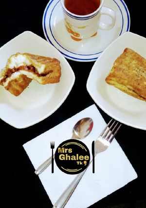 A picture of Stuffed french toast.