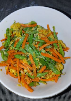 Foto resep Tumis baby buncis wortel telur