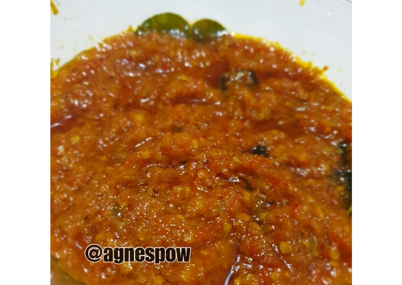 Sambal / rica bakar