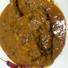 A picture of Chicken Malabari Kuzhambu.