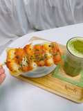 Matcha Latte & Sottoeck(소떡)