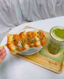 Matcha Latte & Sottoeck(소떡)