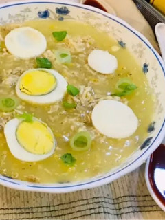 A picture of Corn soup.