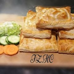 A picture of 🧀🥐Easy Cheese & Onion Pasties 🥐🧀.