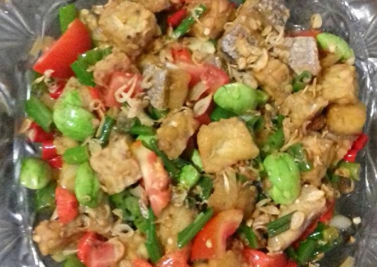 Tumis ikan jambal roti pedas