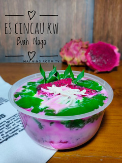 Foto resep Es Cincau KW Buah Naga (191)