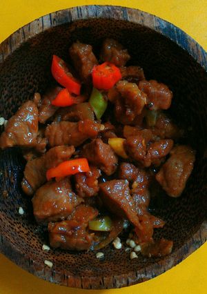 Foto resep Sate goreng sapi/kambing
