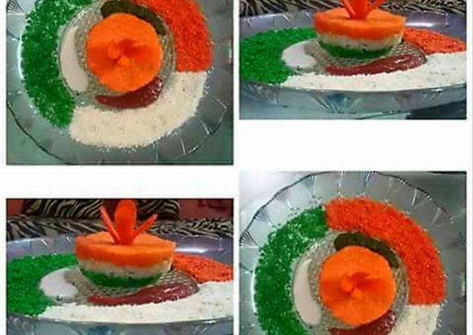 Tricolour yummy makki ka ghaat