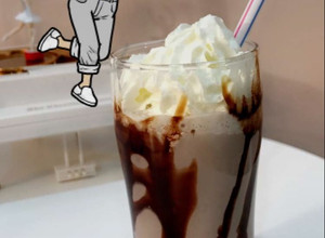 صورة لوصفة ميلك شيك اوريو 🍺