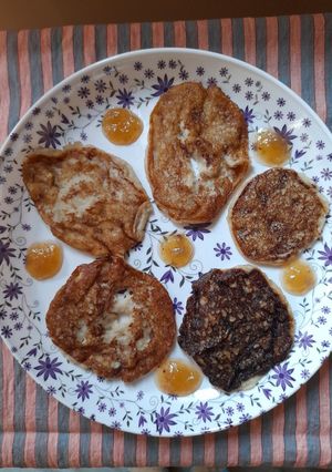 A picture of Eggless Barley Pancake.