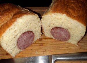 Une photo de Saucisson brioché rapide