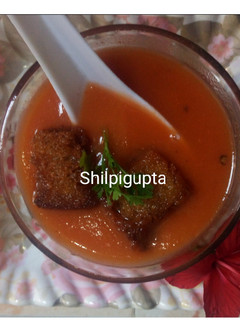 टमाटर सूप(tamatar soup recipe in hindi) रेसिपी मुख्य फोटो