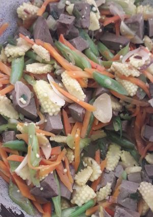 Foto resep Tumis ati sayur