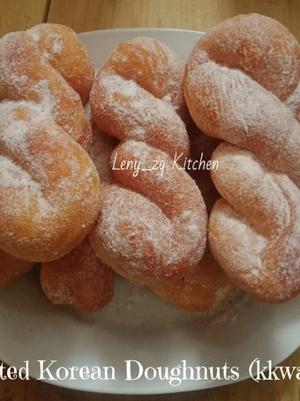 Resep Twisted Korean Doughnuts (kkwabaegi) Anti Gagal