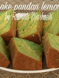 Foto resep Cake pandan lemon