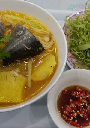 Hình của món Bún Cá Ngừ.