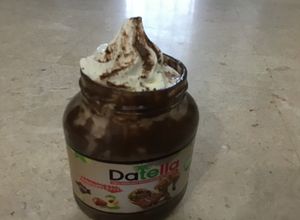 صورة لوصفة ميلك شيك نوتيلا 🥛🍫❤️