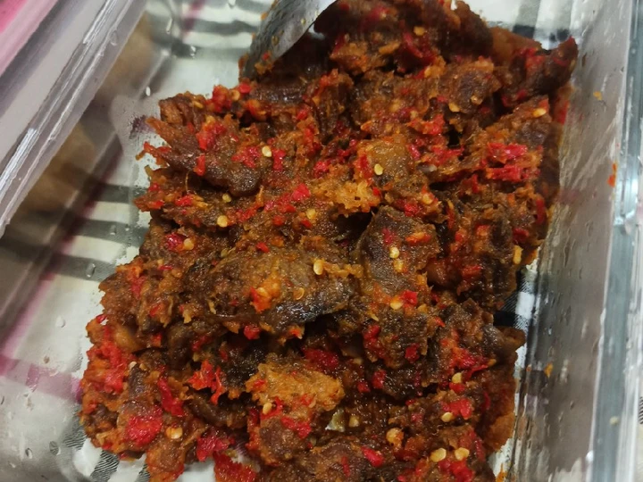 Cara Gampang Membikin Resep Dendeng balado yang Enak Banget Anti Ribet, Menggugah Selera