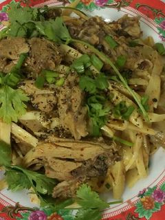 Hình của món Vịt kho măng.
