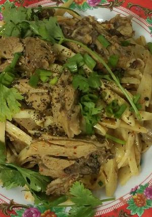 Hình của món Vịt kho măng.