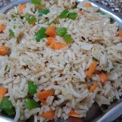 A picture of Veg jeera rice.