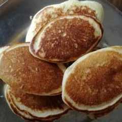 Una foto de Hotcakes con queso