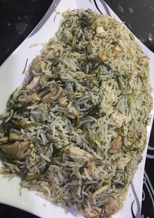 صورة لوصفة رز بالشبث