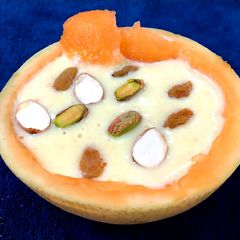 A picture of Muskmelon phirni.