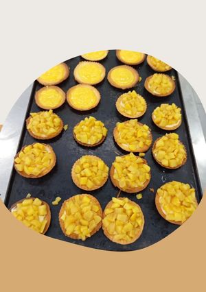 Una foto de Tartaletas con crema de limón caseras