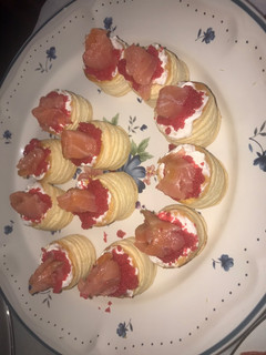 Una foto de Canapés