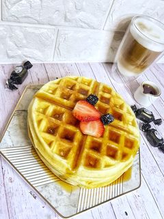 صورة لوصفة وافل بلجيكي 🧇 Belgian Waffle
