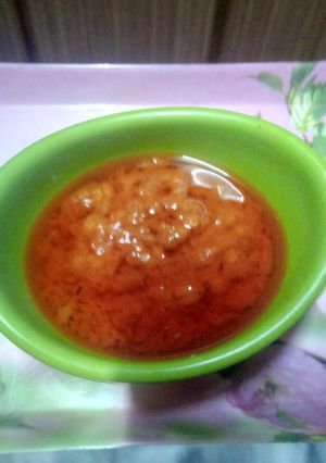 A picture of Schezwan Sauce.