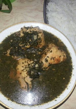صورة لوصفة ملوخيه