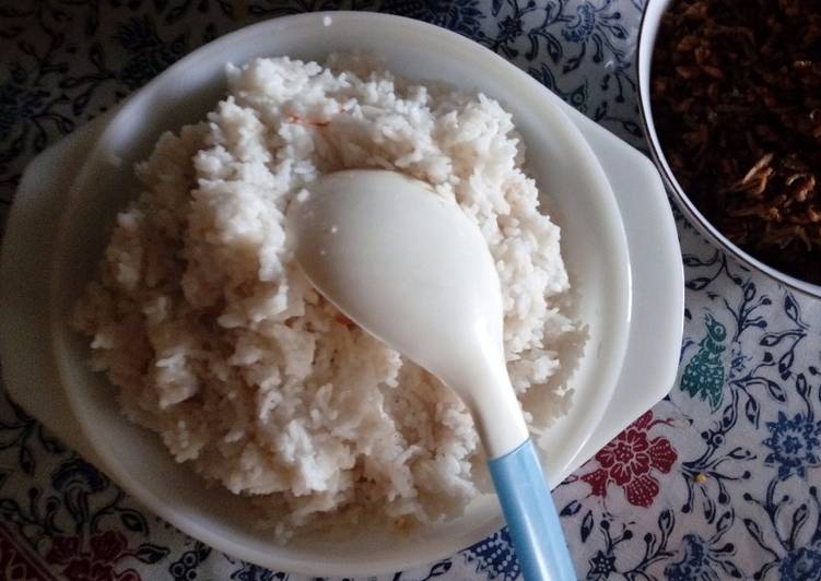 Cara Gampang Menyiapkan Nasi uduk enak cepat instant yang Menggugah Selera