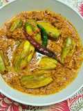 Moong Dal with Pointed Gourd /Mugeswari Potol