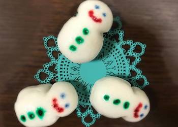 Ultimate, Prepare Snowman  Jouyo Manju Wagashi Delicious Nutritious