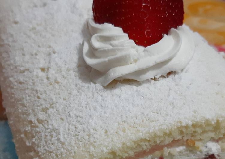 Rotolo panna&fragole