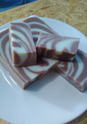 Foto resep Puding zebra roti tawar