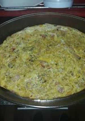 Una foto de Soufflé de verduras
